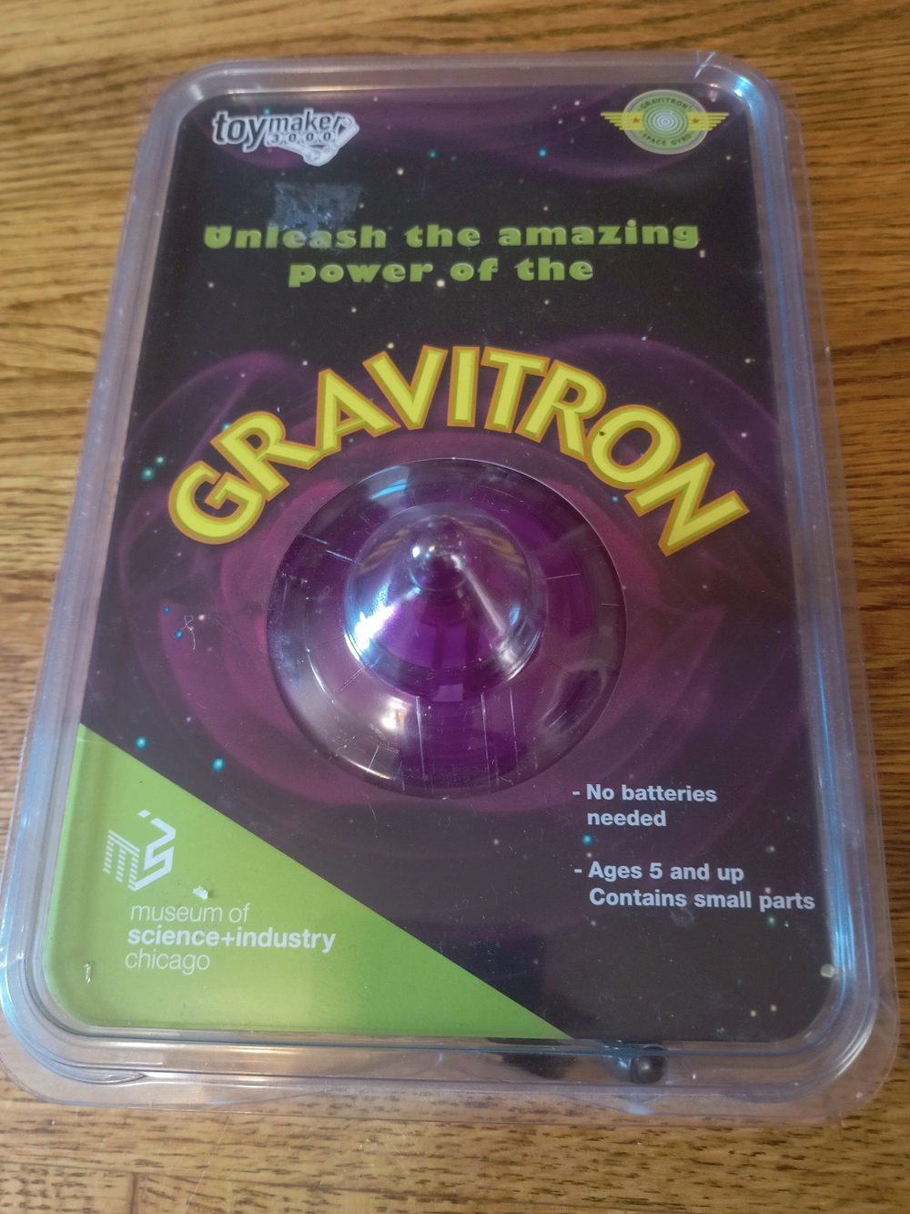 NEW Toymaker 3000 Space GYRO Gravitron Toy Museum of Science & Industry